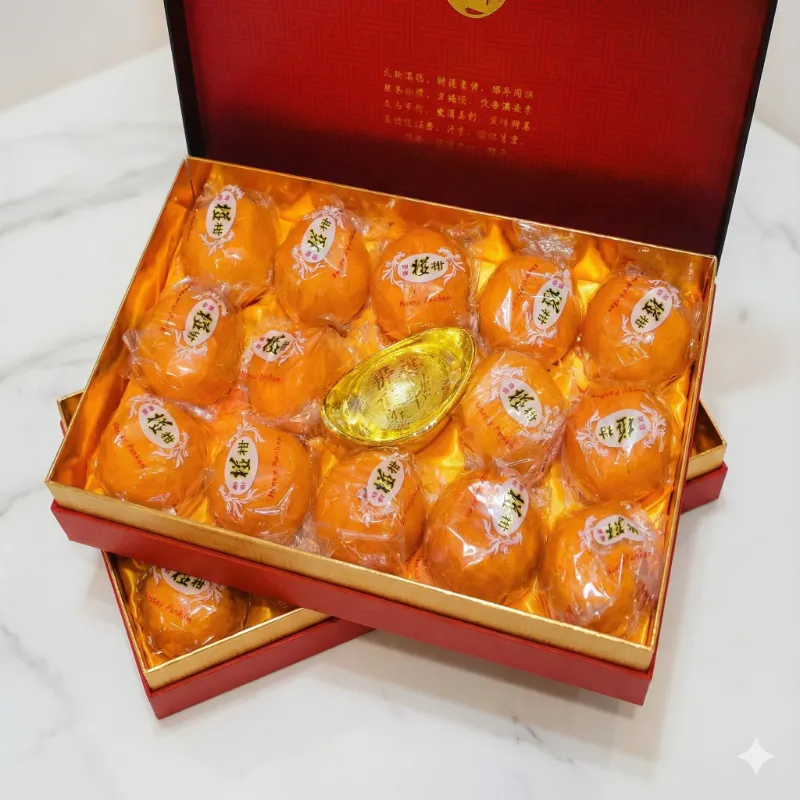 Imperial Golden Ponkan Gift Box - Hampers Imlek