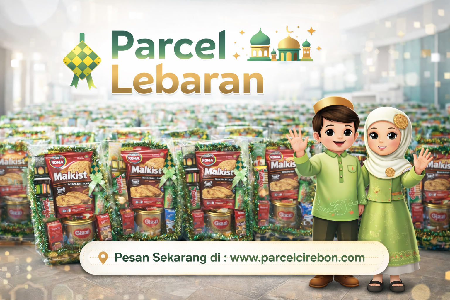Lebaran Sebentar Lagi! Pesan Parcel Lebaran di Cirebon